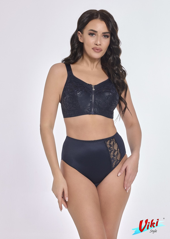 Biustonosz soft bez fiszbin Viki Zuza 586 Nocny Błękit 80-95 nocny błękit