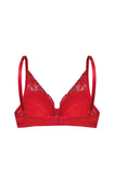Biustonosz push-up Mefemi Laura czerwony