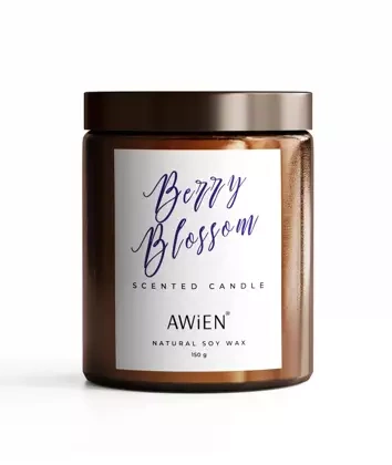 Świeca Sojowa o zapachu Berry Blossom