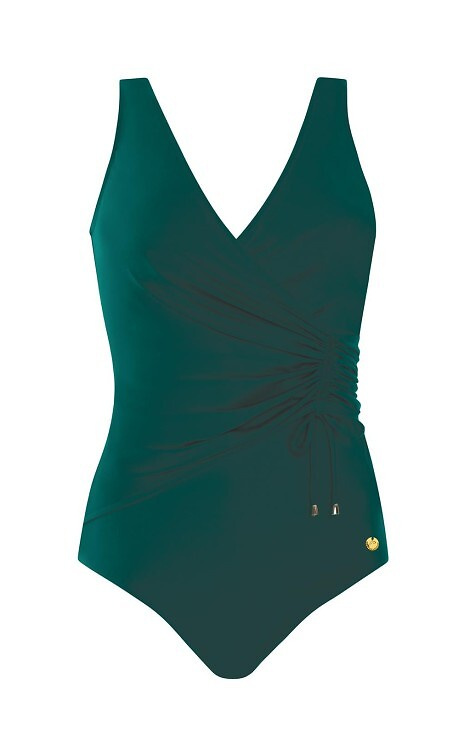 Strój kąpielowy Self S 1069 V1AC3 Ajaccio 3 dark green