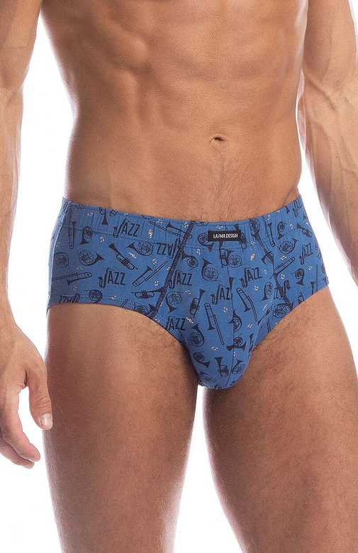 Slipy Lama M-1026 CL A'2 M-2XL niebieski-granatowy