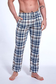 Spodnie piżamowe Cornette 691/59 S-2XL męskie granatowy-kratka