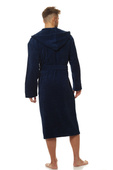 Szlafrok L&L 2104 M-2XL męski navy