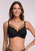 Biustonosz push-up Ava 2153 black