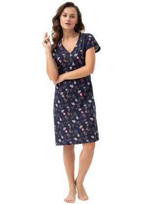 Koszula Luna 079 kr/r M-2XL L24 granatowy