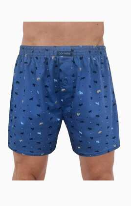 Bokserki Cornette Comfort 002/302 S-2XL granatowy