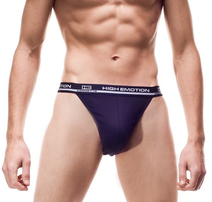 Slipy Cornette Tanga 501 High Emotion S-2XL granatowy