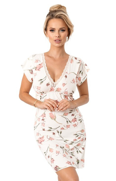 Koszula Donna Amaris kr/r S-2XL ecru