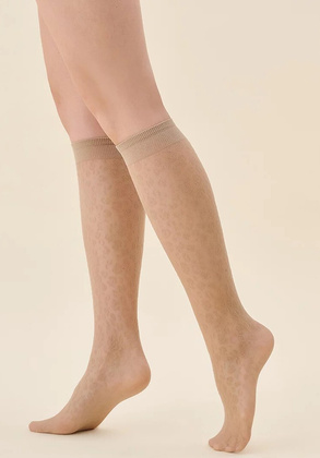 Podkolanówki Gabriella 575 Esma 20 den beige