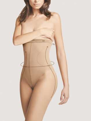 Rajstopy Fiore M 5218 High Waist Bikini 20 den 2-4 light natural
