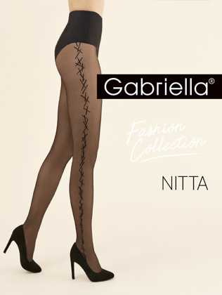 Rajstopy Gabriella 399 Nitta 20 den 2-4 nero