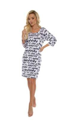 Koszula De Lafense 610 Amazing 3/4 S-2XL granatowy