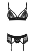 Komplet Obsessive Wonderia Set czarny