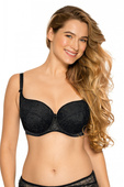Biustonosz usztywniany Gaia BS 758 Micaela czarny