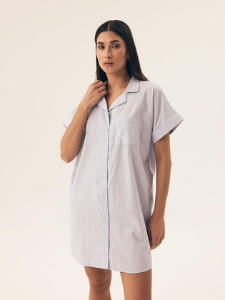 Koszula Henderson Ladies 42781 Nanda kr/r S-XL rozpinana pale blue