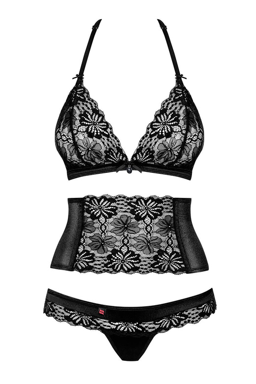 Obsessive 846-SEG-1 (kolor: czarny, typ: komplet)