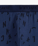 Bokserki Atlantic 3MH-182 A'3 S-2XL zielony-czarny-grafitowy