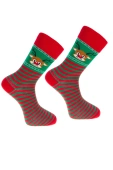 Męskie Skarpetki Świąteczne CMLS500-005 3-pack w świątecznym pudełku bawełna