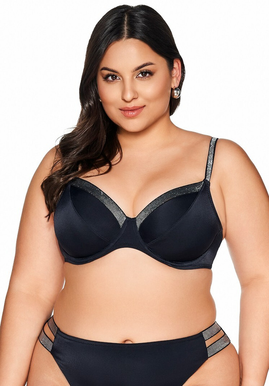 Biustonosz kąpielowy soft Ava SK 225 Black Maxi black