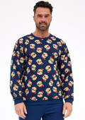 Piżama Cornette 457/293 Teddy 6 dł/r Christmas S-2XL męska granatowy