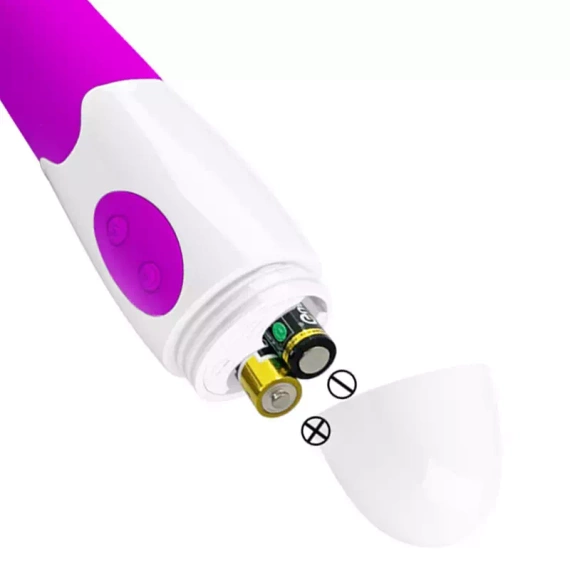 Elemental gładki wibrator punktG 30funkcji silikon