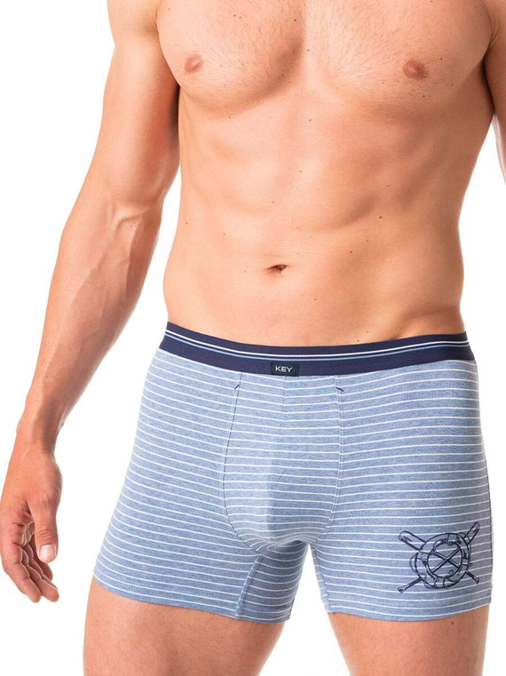 Bokserki Key MXH 629 A24 M-2XL niebieski