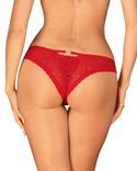 Figi Obsessive Chilisa Panties XS-2XL czerwony