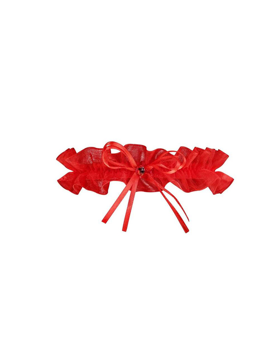 Podwiązka Julimex PW-98 Grenada Silikon czerwony