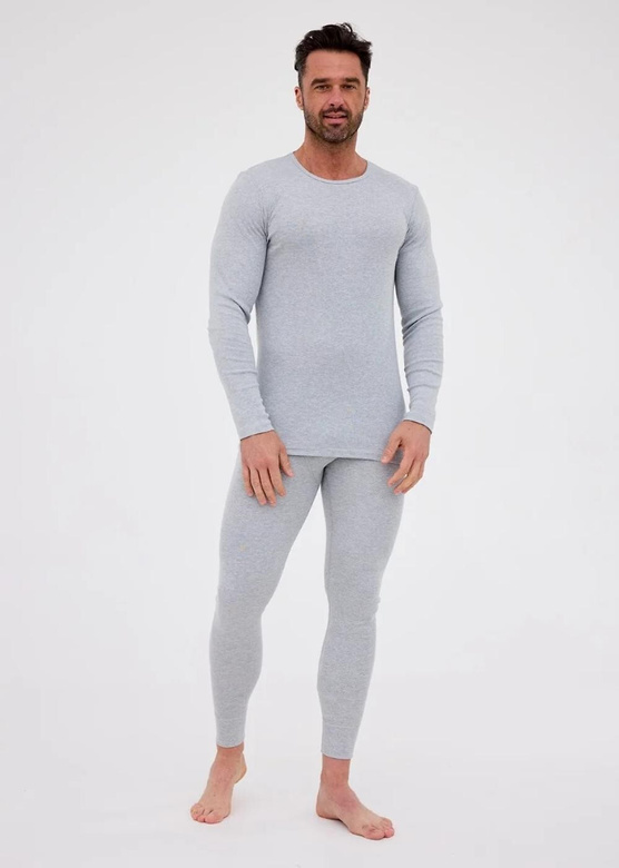 Kalesony Cornette Authentic 009 M-3XL szary melanż