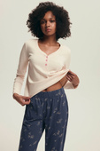 Piżama Henderson Ladies 43698 Delanie dł/r S-3XL cream