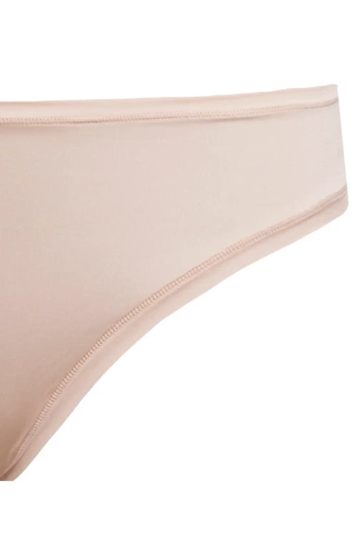 Gładkie figi z mikrofibry Fantastic 1555, cipra/beż