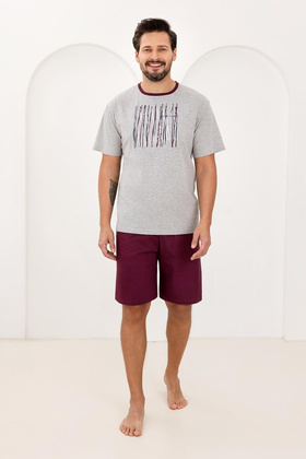 Piżama Regina 500 kr/r M-XL W26 męska melanż