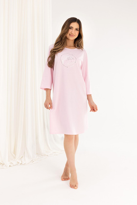 Koszula Regina 167 3/4 2XL-3XL Z25/26 damska jasny melange