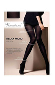 Rajstopy Veneziana Relax Micro 100 den 2-4 nero/czarny