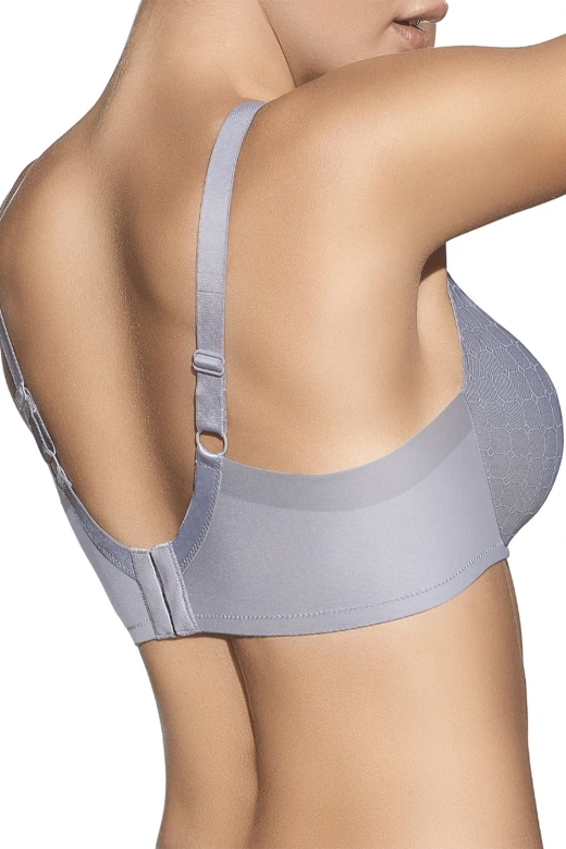 Biustonosz usztywniany na fiszbinach KATIA, gris-szary