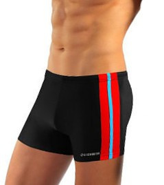 Bokserki kąpielowe Sesto Senso art.382 M-2XL czarny