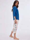 Piżama Cornette Dream Lady 841/391 Gina 3/4 S-2XL damska jeans