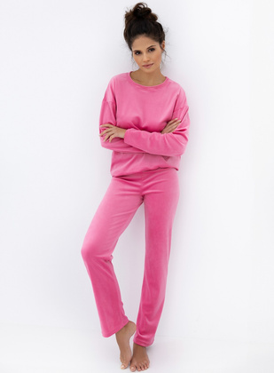 Piżama Sensis Charlie dł/r S-XL różowy