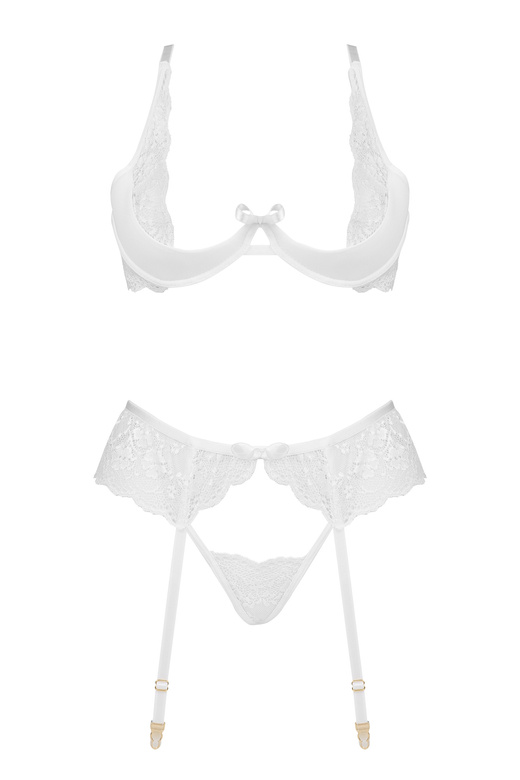 Rose set white