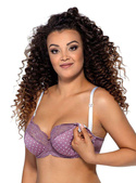 Biustonosz semi soft Ava 1989 K lilly/odc.fioletowego