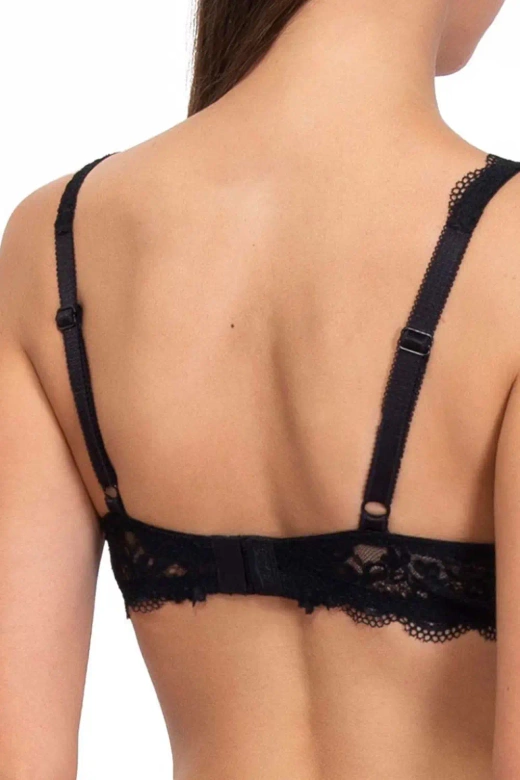 Biustonosz Miękki Koronkowy Wonderlace 2442, nero/czerń