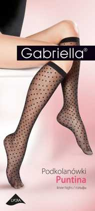 Podkolanówki Gabriella Puntina 508 beige/odc.beżowego