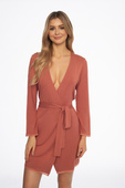 Szlafrok Henderson Ladies 41315 Alena S-2XL rose