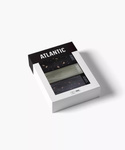 Bokserki Atlantic 3MH-211 A'3 S-2XL czarny-zielony-grafitowy