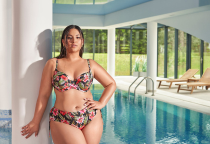 Figi kąpielowe Ava SF 218/2 Floral floral