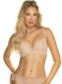 Biustonosz push up Konrad Alice beżowy