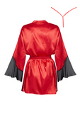 Sara peignoir red