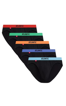 Slipy Atlantic 5SMP-004/25 A'5 S-2XL zielony-granatowy-niebieski