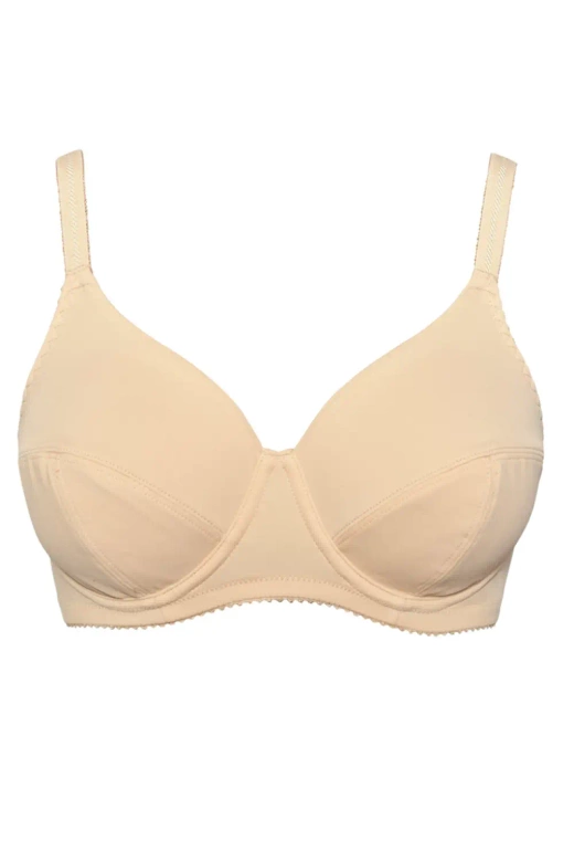Gładki Miękki Biustonosz Donna 962, skin/beż