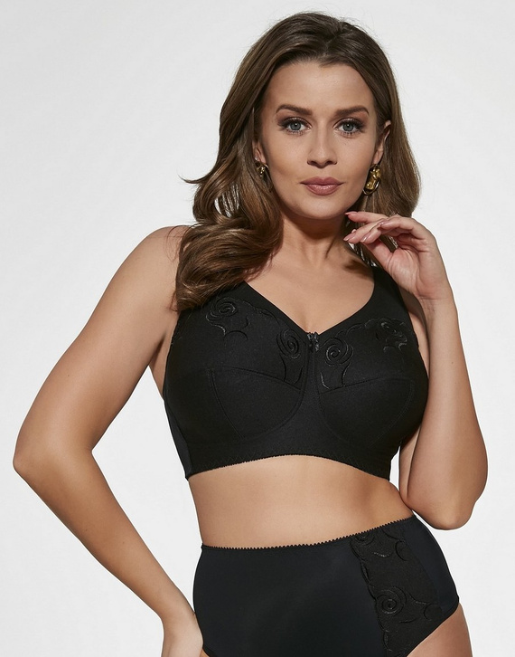 Biustonosz miękki bez fiszbin Viki 581 Zofia beżowy